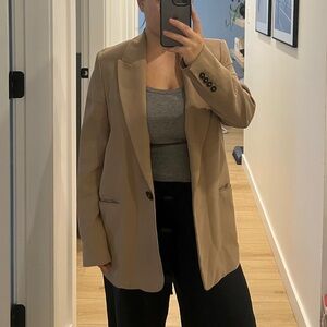 Classic Tan Women's Blazer